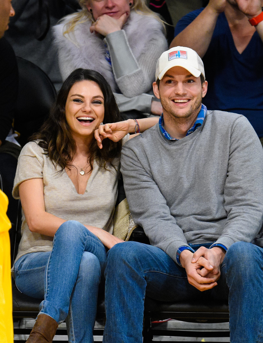 Mila Kunis a Ashton