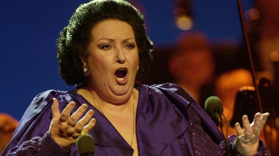 Operná speváčka Monserrat Caballé