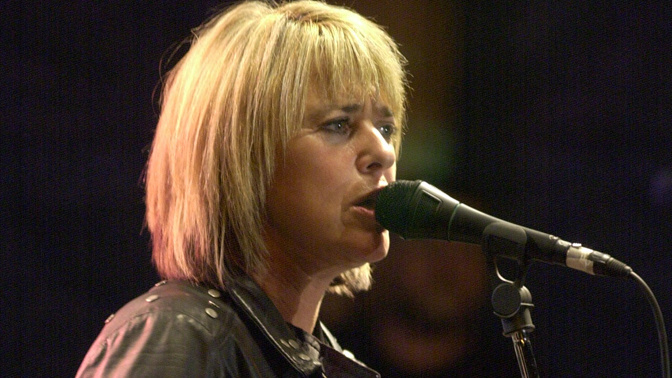 Anglická rocková speváčka Suzi