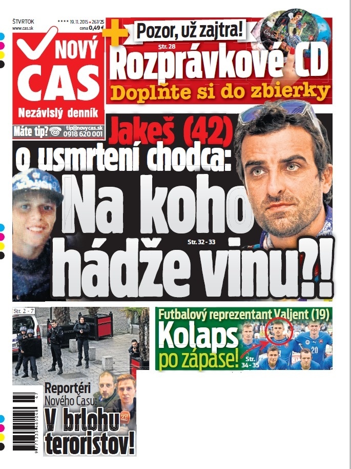 Nový Čas - 19.11.2015