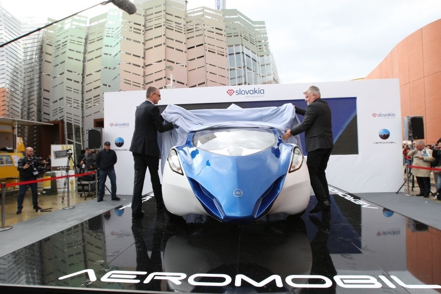 AeroMobil 3.0 je vystavený