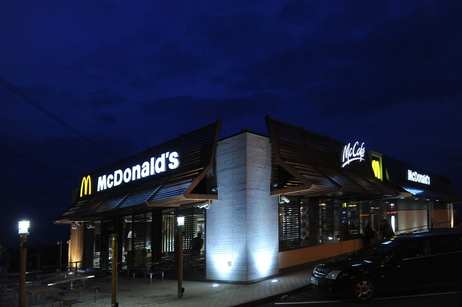 Súčasný exteriér McDonald´s