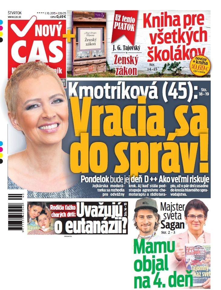 Nový Čas - 01.10.2015