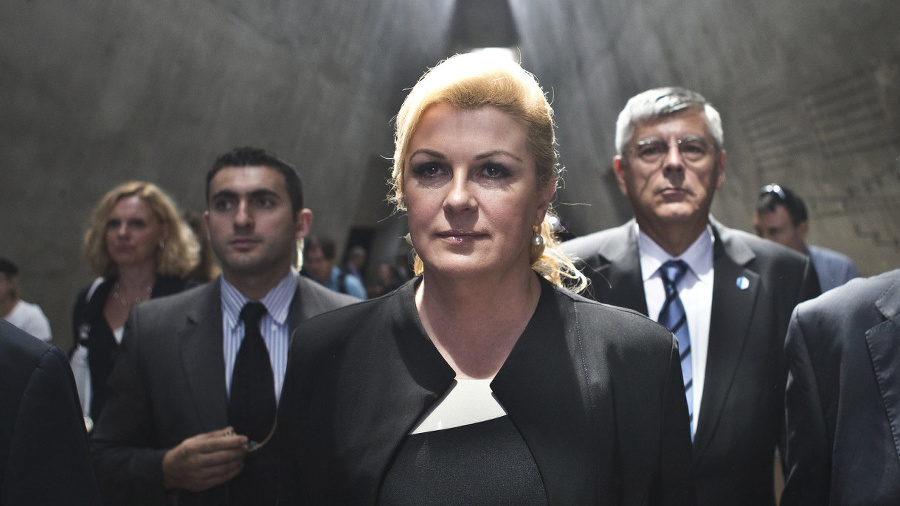 Chorvátska prezidentka Kolinda Grabarová-Kitarovičová