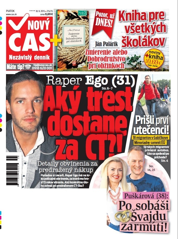 Nový Čas - 18.09.2015