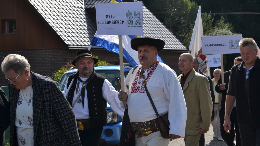 Medzinárodné stretnutie mýtnych obcí.