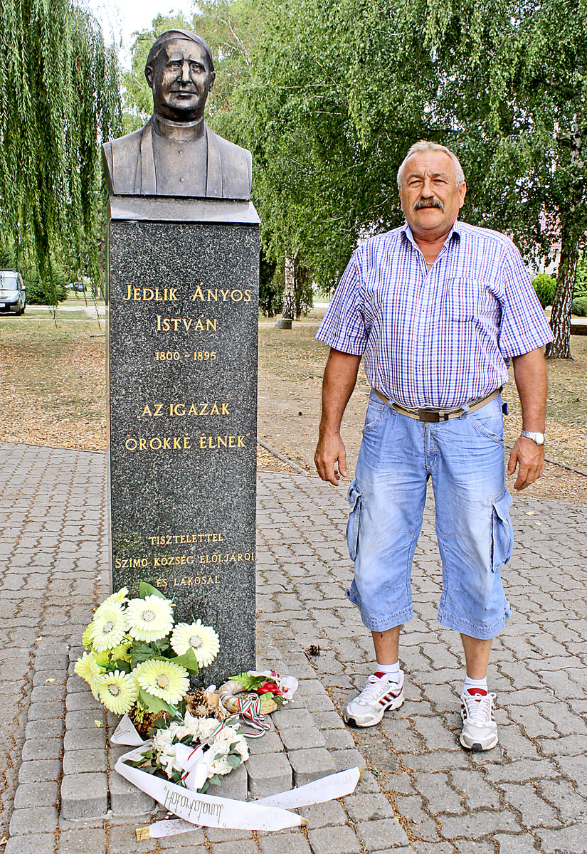 HRDÝ PRÍBUZNÝ: Jozef Szalaib je na svojho predka veľmi pyšný.
