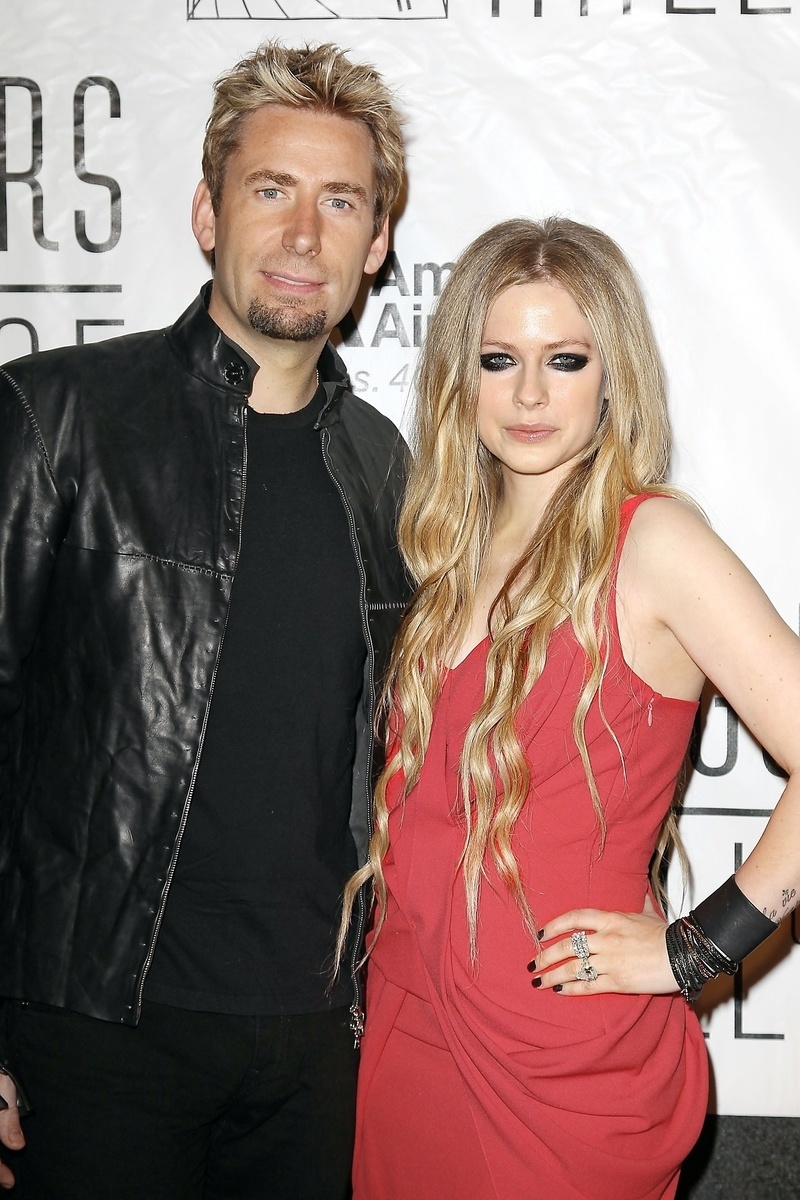 Avril Lavigne s manželom Chadom Kroegerom. 