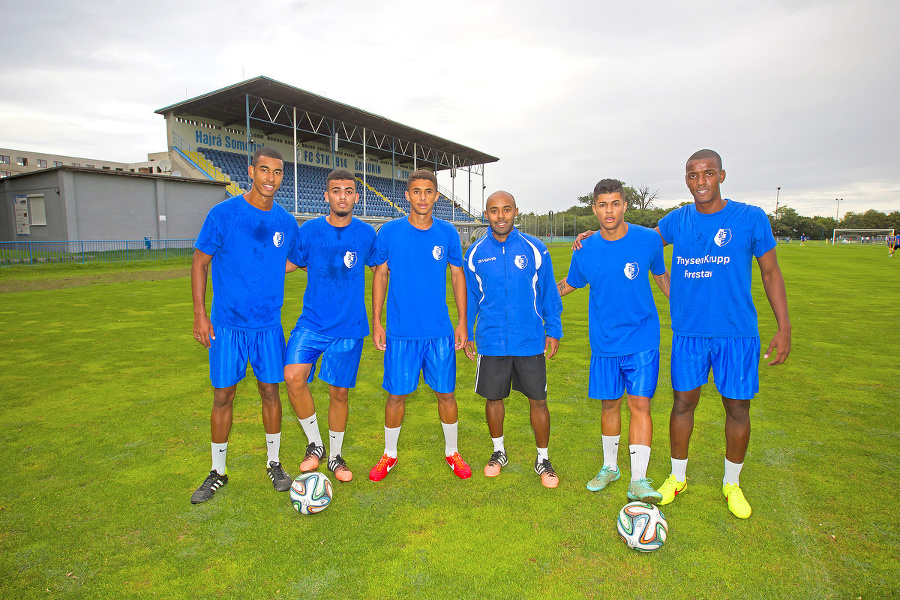 Zľava: Rafael, Thiago, Michel,