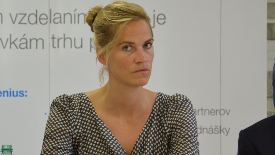 Johanna Oetker (36) navštívila