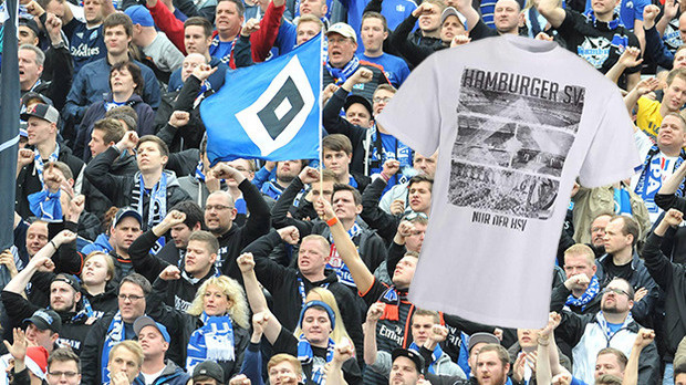 Fanúšikovia HSV Hamburg sa