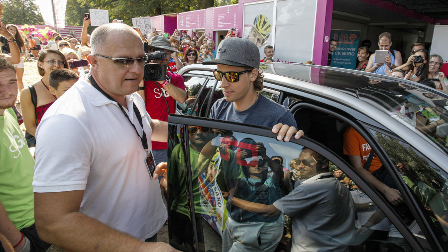 Peter Sagan prichádza na