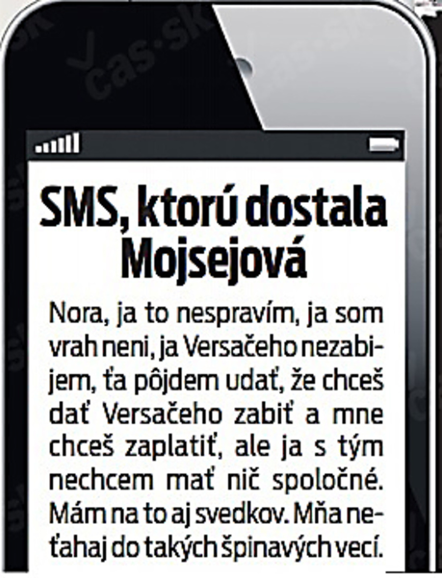 SMS mala podnikateľku usvedčovať