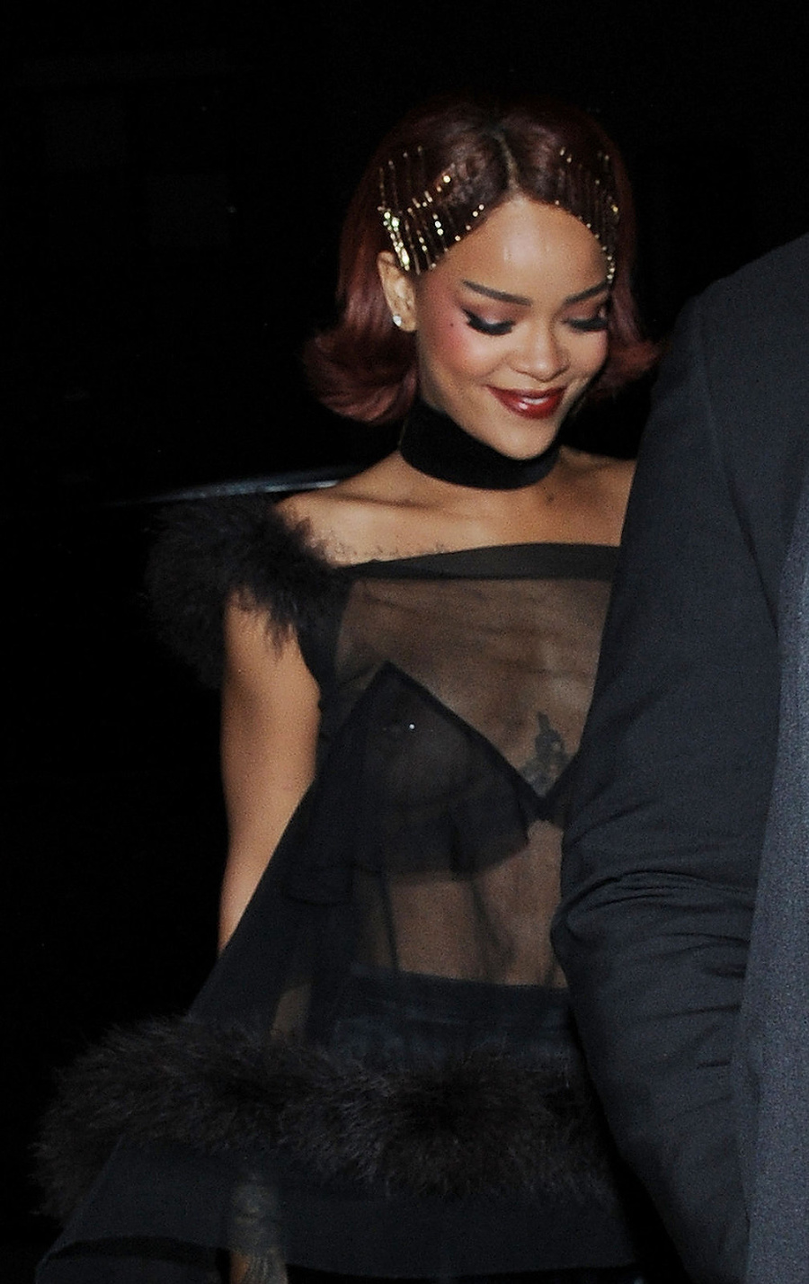Rihanna pri príchode na