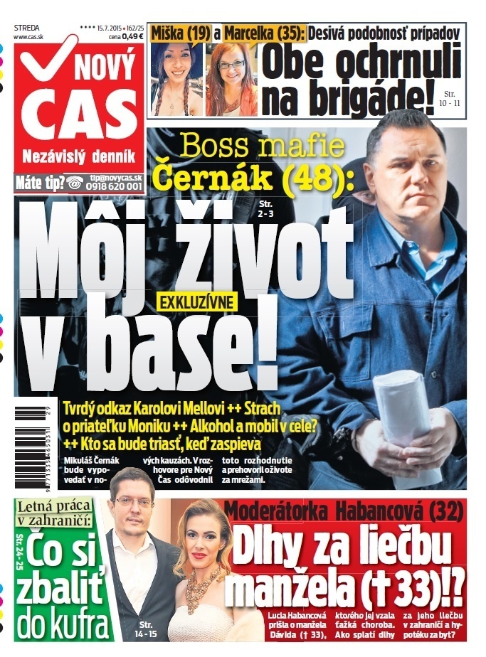 Nový Čas - 15.07.2015