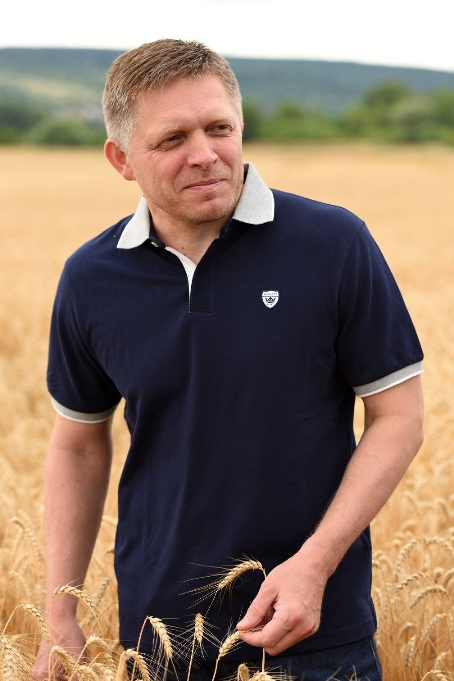 Robert Fico počas žatevného