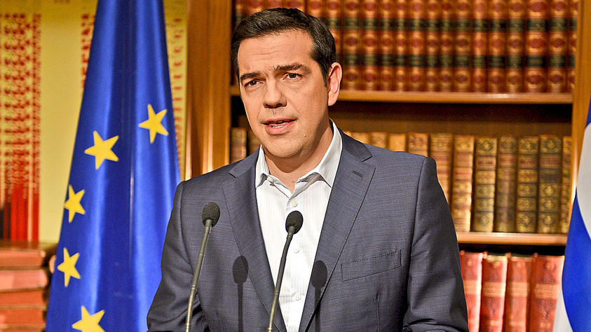 Správanie gréckeho premiéra Tsiprasa