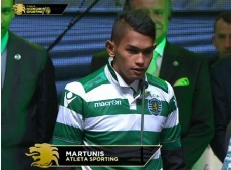 Martinus v drese Sportingu.