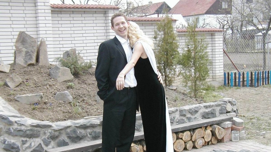 Ján Lašák s manželkou
