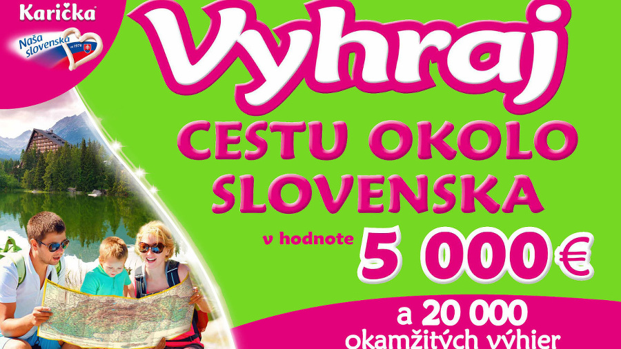 VYHRAJTE CESTU OKOLO SLOVENSKA