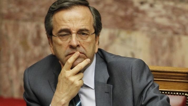 Grécky premiér Antonis Samaras