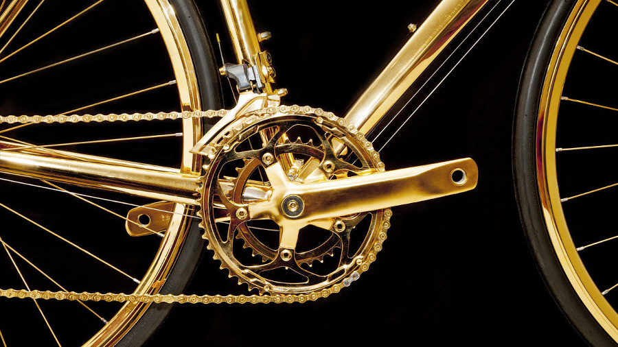 zlatý bicykel