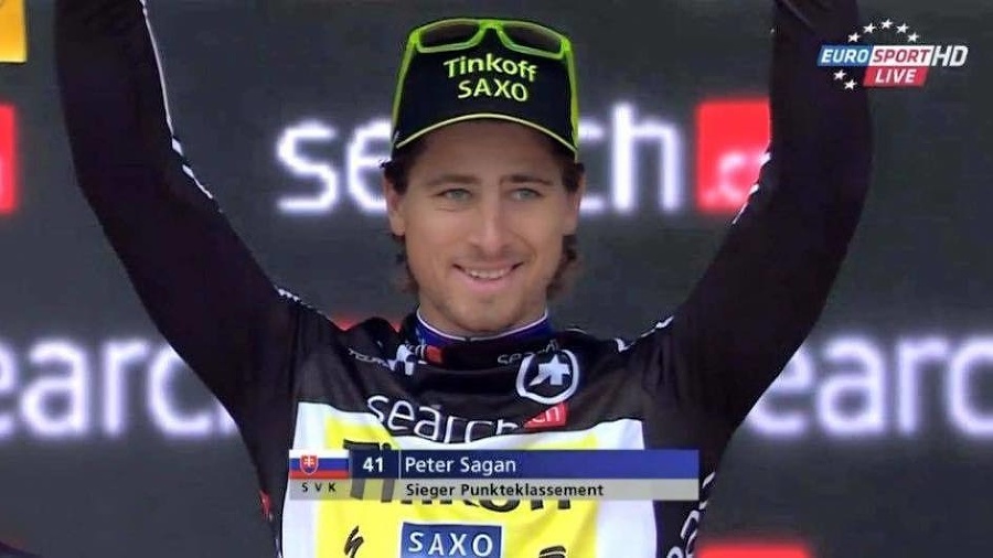 Peter Sagan vyhral bodovaciu