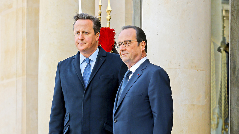 David Cameron a Francois