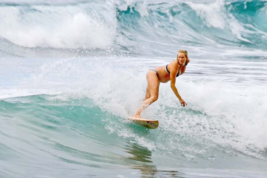 Bethany sa surfu nevzdala