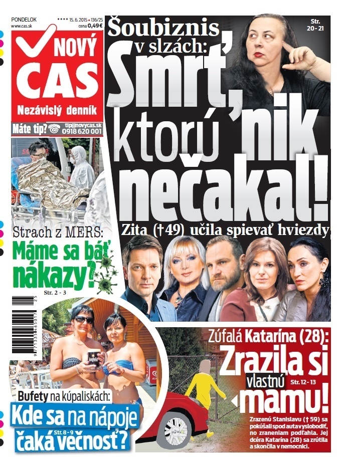 Nový Čas - 15.06.2015