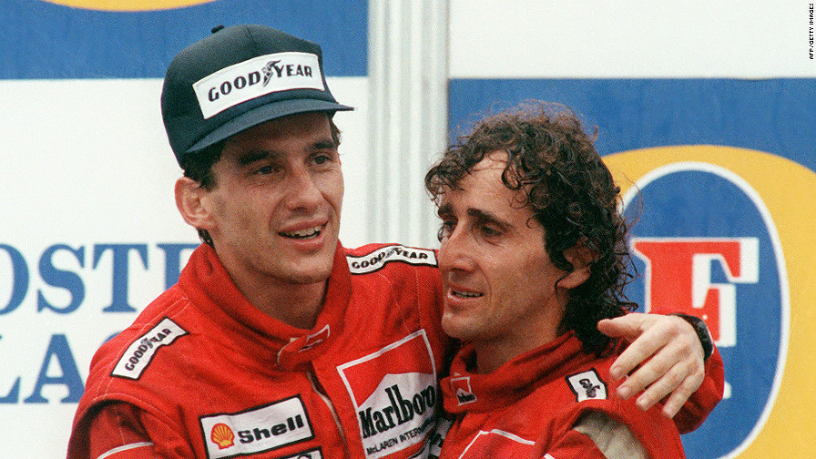 Senna Prost FOTO: Reuters