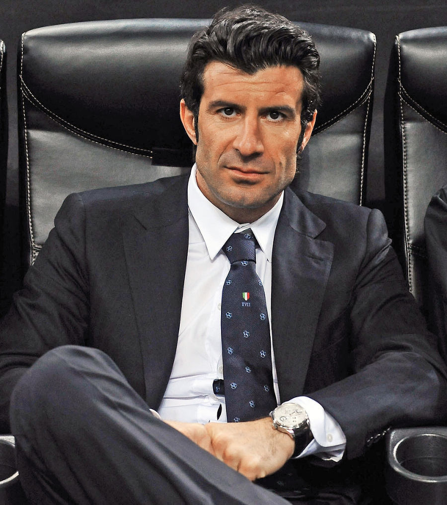 Luis Figo je v