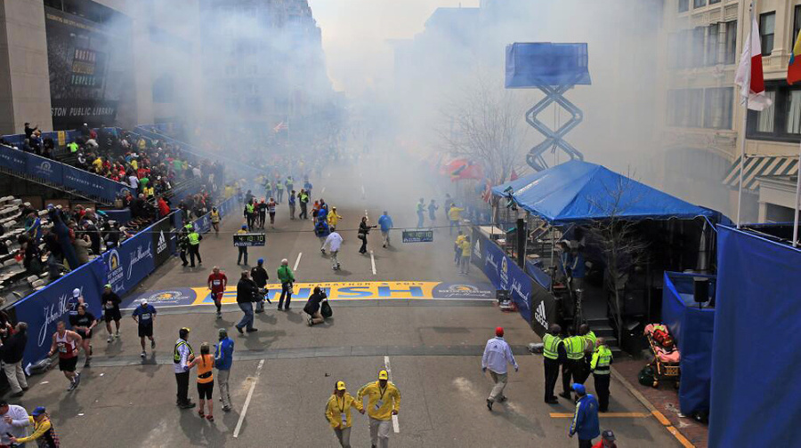 Výbuch na Bostonskom maratóne