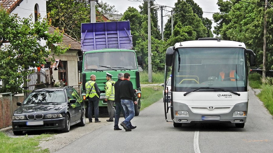 Autobus zrazil Mateja priamo