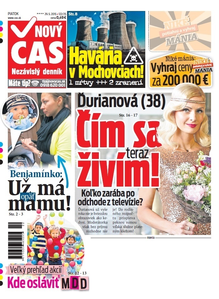 Nový Čas - 29.05.2015