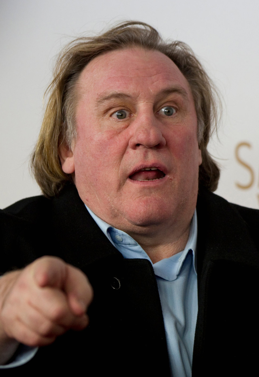 Francúzsky herec Gerard Depardieu