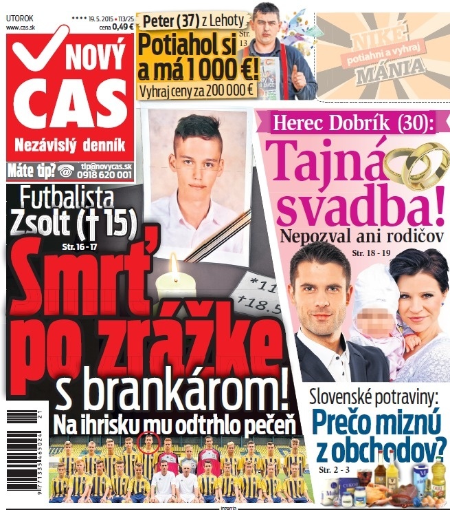 Nový Čas - 19.05.2015