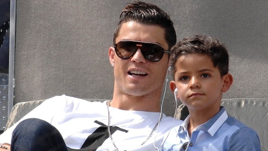 Ronaldo so svojim synom