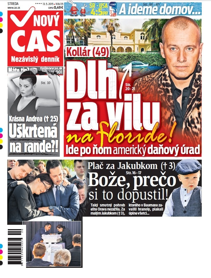 Nový Čas - 13.05.2015