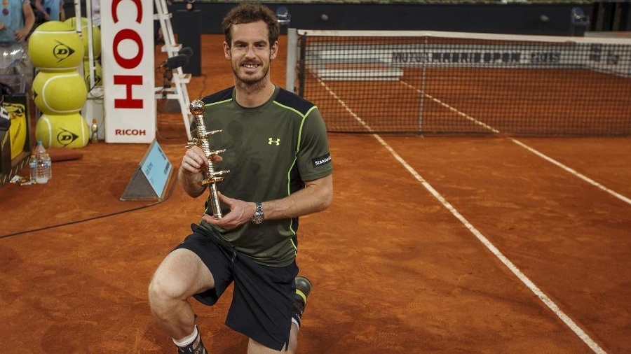 Andy Murray na madridskej