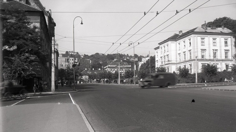 Slavín v roku 1953