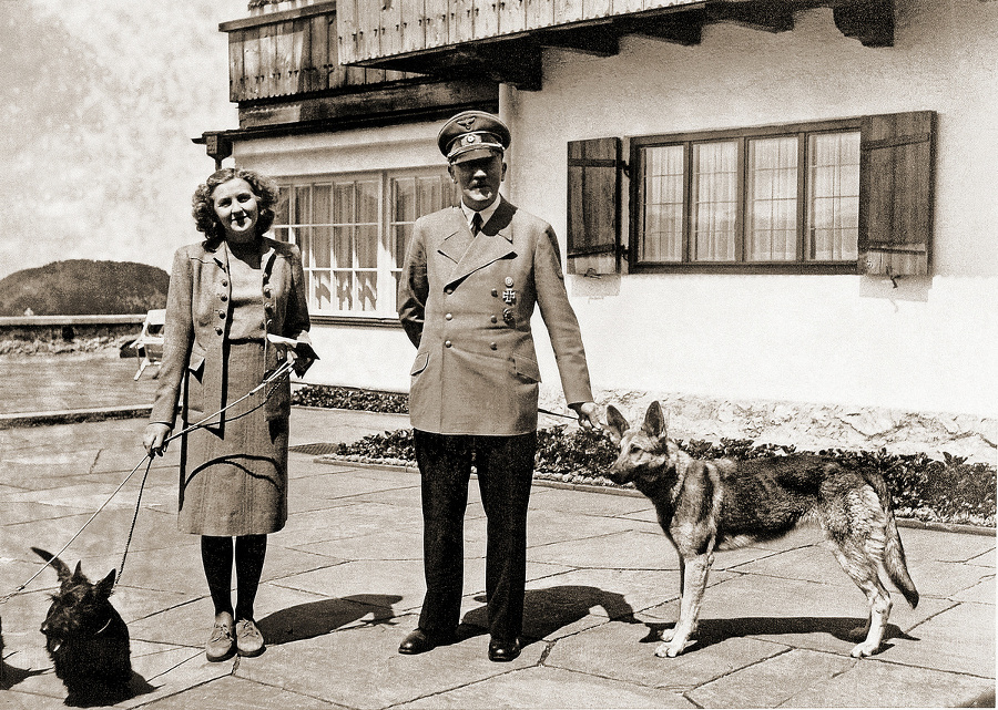 Eva Braunová a Hitler: