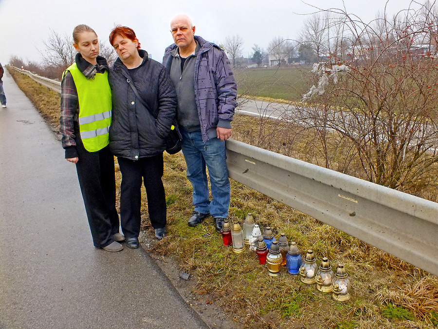 Rodičia obete Katarína a