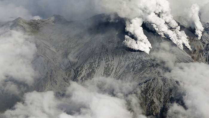 Na svahu po erupcii