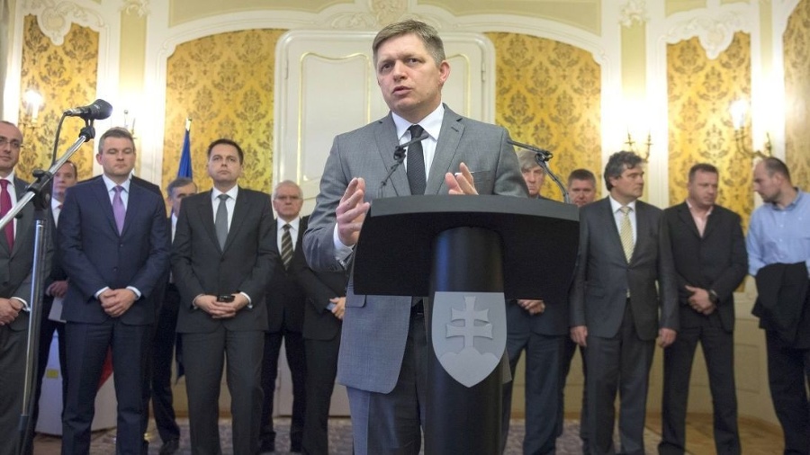 Premiér Robert Fico.