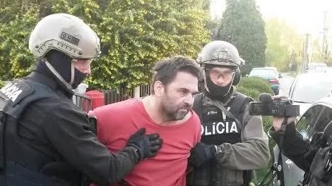 Policajti chytili Štefana Szabóa,