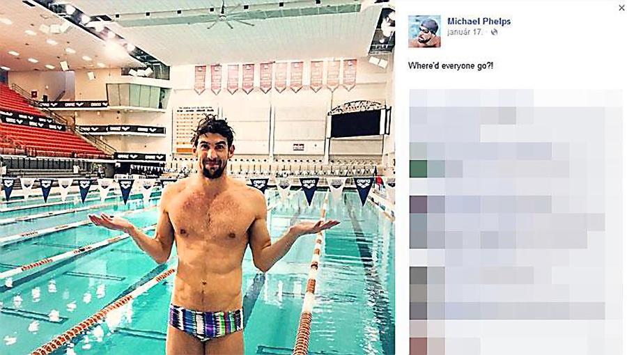 Michael Phelps sa v