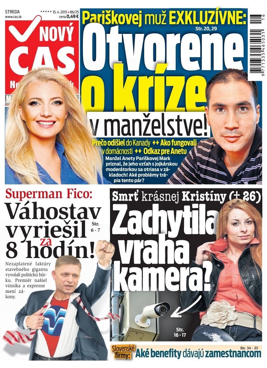 Nový Čas - 15.04.2015