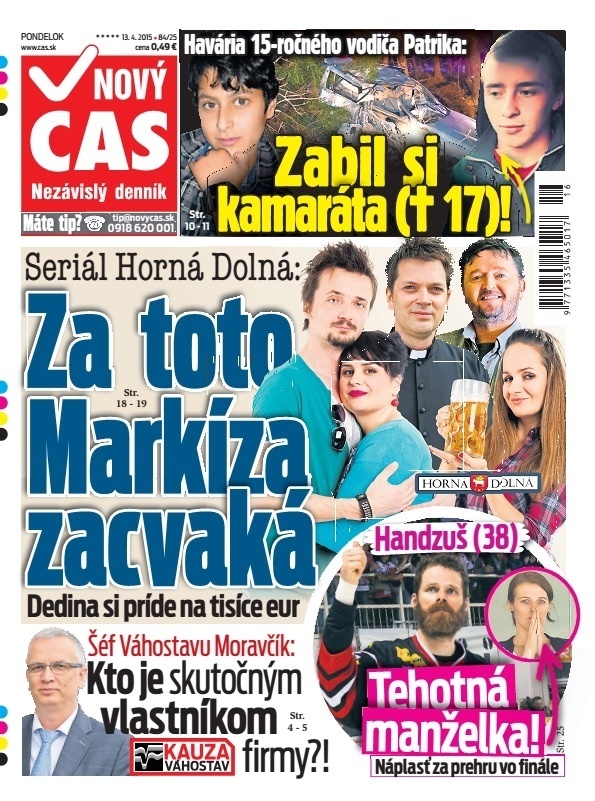 Nový Čas - 13.04.2015