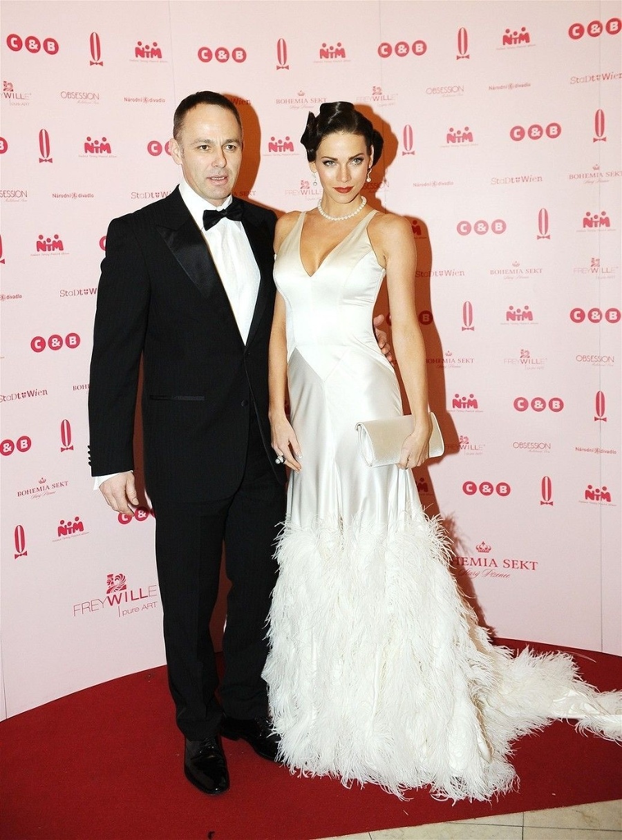 Andrea Verešová s manželom